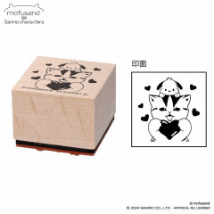 Japan Sanrio × Mofusand Wooden Stamp - Pochacco