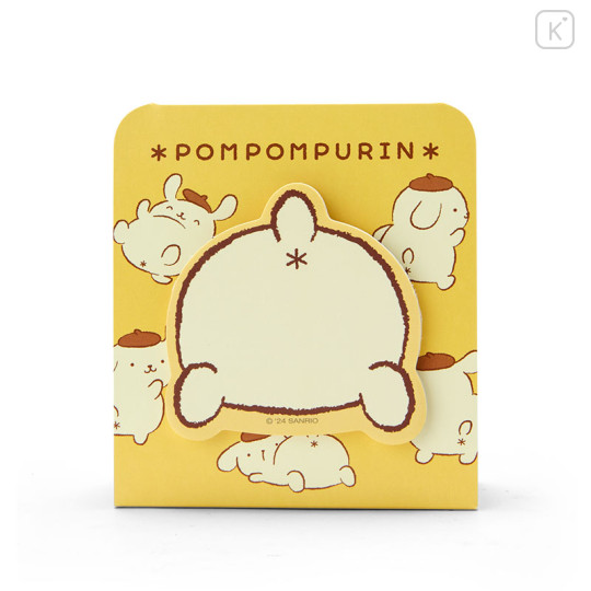 Japan Sanrio Original Sticky Note Set - Pompompurin / Butt Puripuri Pudding - 2