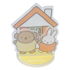 Japan Miffy Acrylic Clip Stand - Miffy & Boris : Home