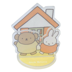 Japan Miffy Acrylic Clip Stand - Miffy & Boris