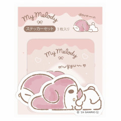 Japan Sanrio Sticker Set - My Melody / Laid Back Lifestyle