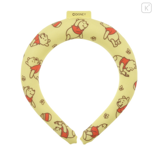 Japan Disney Store Ice Loop (L) Cooling Neck Wrap - Winnie The Pooh / Cooloop - 3