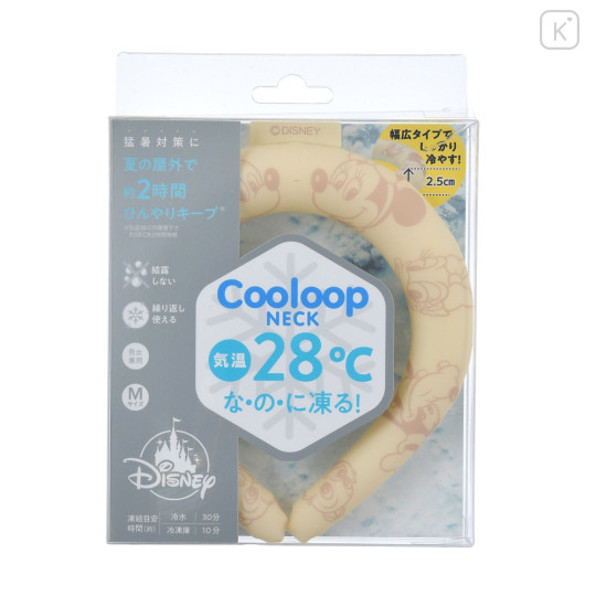 Japan Disney Store Ice Loop (M) Cooling Neck Wrap - Mickey Mouse & Friends / Cooloop - 1