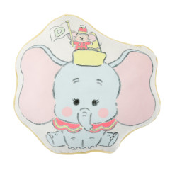 Japan Disney Store Cushion - Dumbo & Timothy / Illustrated by Noriyuki Echigawa