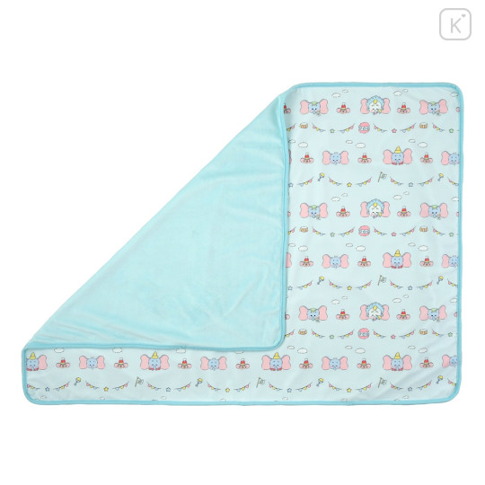 Japan Disney Store Cool Blanket with Pouch - Dumbo & Timothy / Illustrated by Noriyuki Echigawa - 4