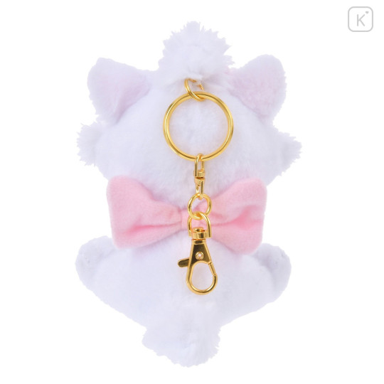 Japan Disney Store Plush Keychain - Marie Cat / Kusumi Pastel - 4
