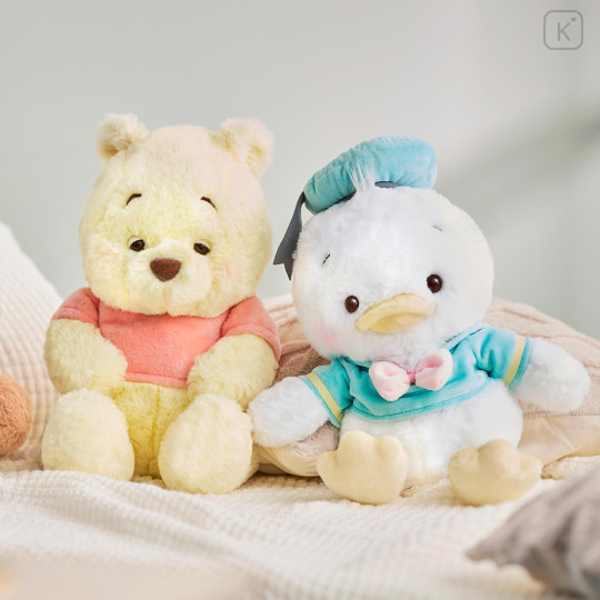 Japan Disney Store Plush Stuffed Toy - Winnie The Pooh / Kusumi Pastel - 5