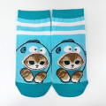 Japan Sanrio × Mofusand Rib Socks - Cat / Hangyodon - 1