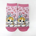 Japan Sanrio × Mofusand Ankle Socks - Cat : My Melody - 1