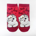 Japan Sanrio × Mofusand Ankle Socks - Cat : Hello Kitty - 1