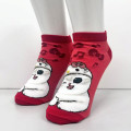 Japan Sanrio × Mofusand Rib Socks - Cat / Hello Kitty - 2