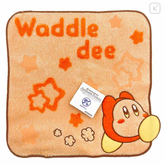 Japan Kirby Mini Towel Handkerchief - Waddle Dee / Kirby's Dream Land - 1