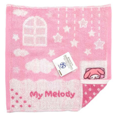 Japan Sanrio Jacquard Towel Handkerchief - My Melody / Good Night