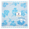 Japan Sanrio Embroidery Jacquard Towel Handkerchief - Cinnamoroll / Flora - 1