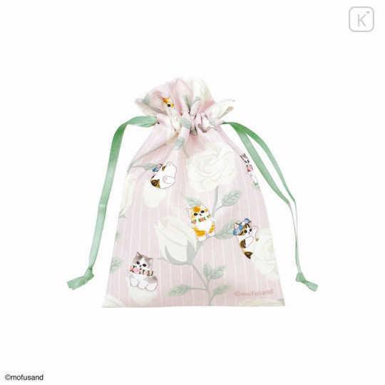 Japan Mofusand Drawstring Bag - Cat / Flora Fairy - 5