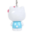 Japan Sanrio Original Custom Key Chain - Hello Kitty / Clear and Plump 3D - 5