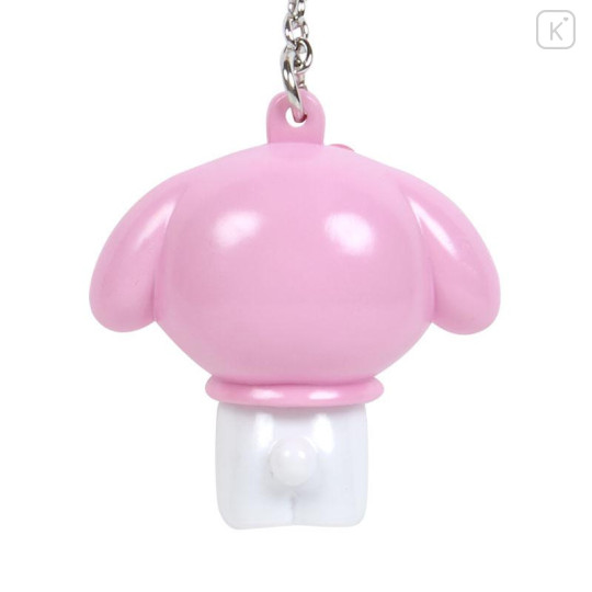Japan Sanrio Original Custom Key Chain - My Melody / Clear and Plump 3D - 5