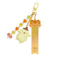 Japan Sanrio Original Custom Key Chain - Pompompurin / Clear and Plump 3D