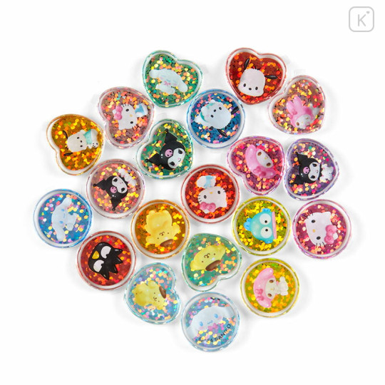 Japan Sanrio Original Seal Sticker Set - Clear and Plump 3D - 2