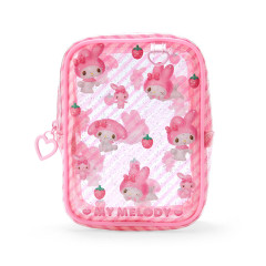 Japan Sanrio Original Clear Pouch - My Melody / Clear and Plump 3D