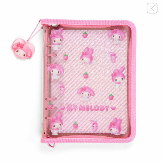 Japan Sanrio Original Clear Binder - My Melody / Clear and Plump 3D - 1