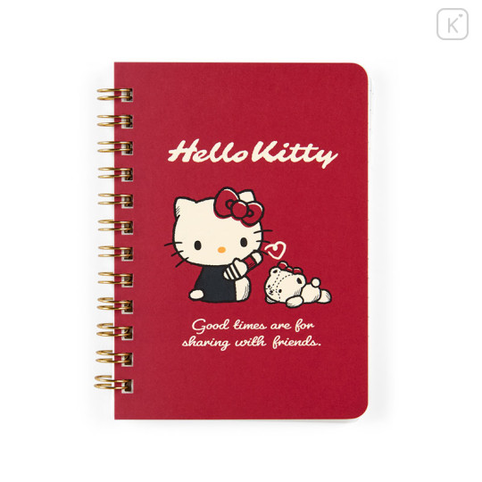 Japan Sanrio Original B7 Ring Notebook - Hello Kitty - 1