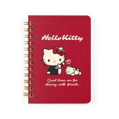 Japan Sanrio Original B7 Ring Notebook - Hello Kitty