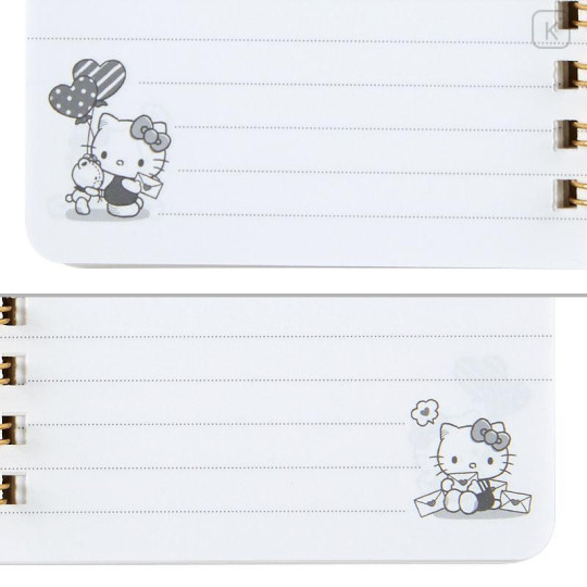 Japan Sanrio Original B7 Ring Notebook - Hello Kitty - 6