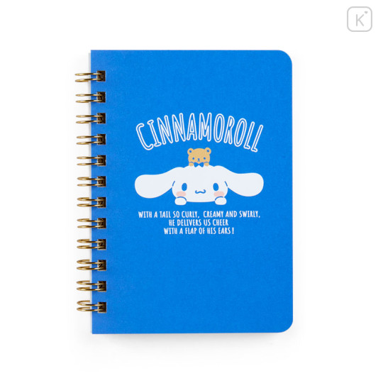 Japan Sanrio Original B7 Ring Notebook - Cinnamoroll - 1