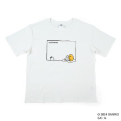 Japan Sanrio Original Cotton T-shirt - Gudetama