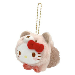 Japan Sanrio Mascot Holder - Hello Kitty / Baby Bear Diaper