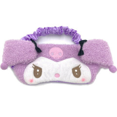 Japan Sanrio Sleeping Mask - Kuromi / Twinkle Eyes