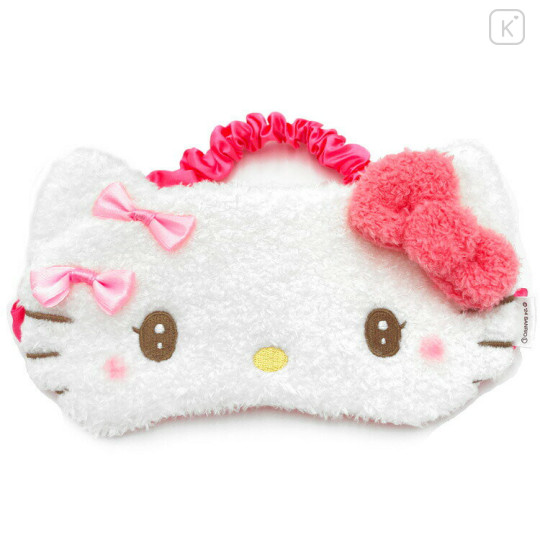 Japan Sanrio Sleeping Mask - Hello Kitty / Twinkle Eyes - 1