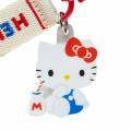 Japan Sanrio Original Logo Embroidered Tag Key Holder - Hello Kitty : Character Award 2024 - 2