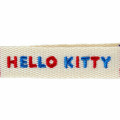 Japan Sanrio Original Logo Embroidered Tag Key Holder - Hello Kitty : Character Award 2024 - 3