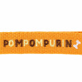 Japan Sanrio Original Logo Embroidered Tag Key Holder - Pompompurin / Character Award 2024 - 3