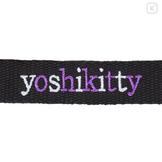 Japan Sanrio Original Logo Embroidered Tag Key Holder - Yoshikitty / Character Award 2024 - 3