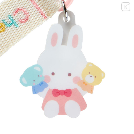 Japan Sanrio Original Logo Embroidered Tag Key Holder - Cheery Chums : Character Award 2024 - 2