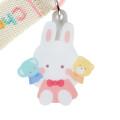 Japan Sanrio Original Logo Embroidered Tag Key Holder - Cheery Chums : Character Award 2024 - 2