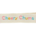 Japan Sanrio Original Logo Embroidered Tag Key Holder - Cheery Chums : Character Award 2024 - 3