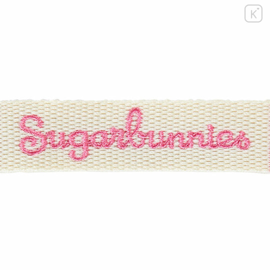 Japan Sanrio Original Logo Embroidered Tag Key Holder - Sugarbunnies : Character Award 2024 - 3