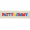 Japan Sanrio Original Logo Embroidered Tag Key Holder - Patty & Jimmy / Character Award 2024 - 3