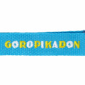 Japan Sanrio Original Logo Embroidered Tag Key Holder - Goropikadon / Character Award 2024 - 3