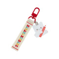 Japan Sanrio Original Logo Embroidered Tag Key Holder - Hanamaruobake : Character Award 2024 - 1