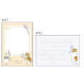 Japan Mofusand Mini Notepad - Cat / Flora Bird - 2