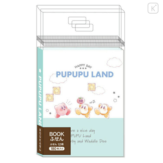 Japan Kirby Sticky Notes with Case - Pupupu Land - 1