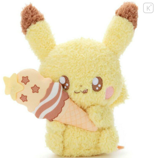 Japan Pokemon Stuffed Plush Toy - Pikachu / Poke Piece & Sweets - 1