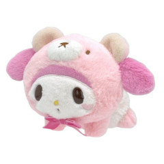 Japan Sanrio Stuffed Plush Toy (S) - My Melody / Baby Bear Diaper