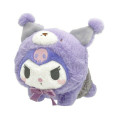 Japan Sanrio Stuffed Plush Toy (S) - Kuromi / Baby Bear Diaper - 1