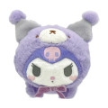 Japan Sanrio Stuffed Plush Toy (S) - Kuromi / Baby Bear Diaper - 2